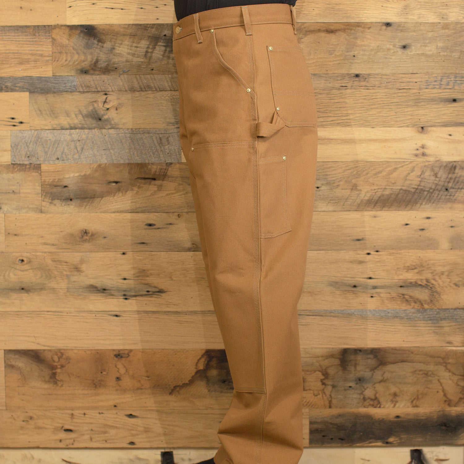 FIRM DUCK DOUBLE FRONT WORK DUNGAREE