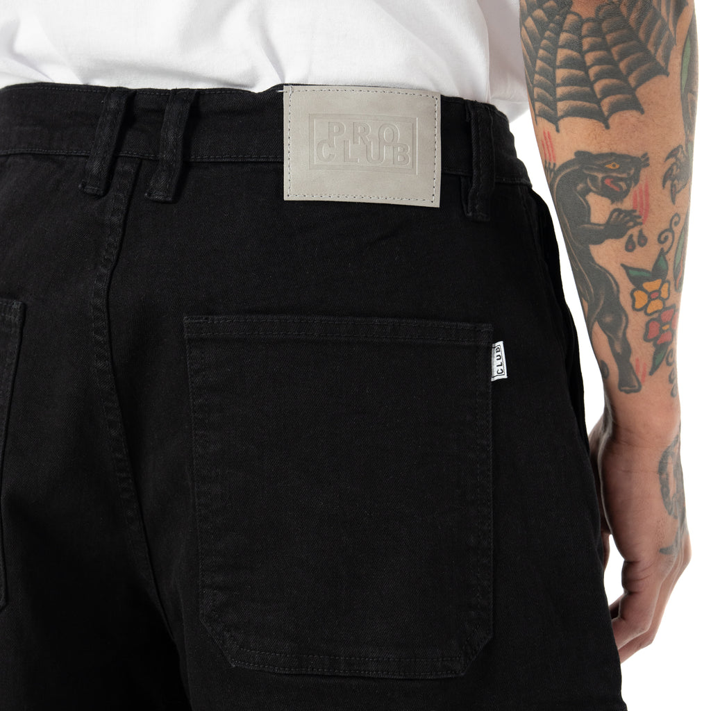 Pro Club Men's Baggy Denim Cargo Short