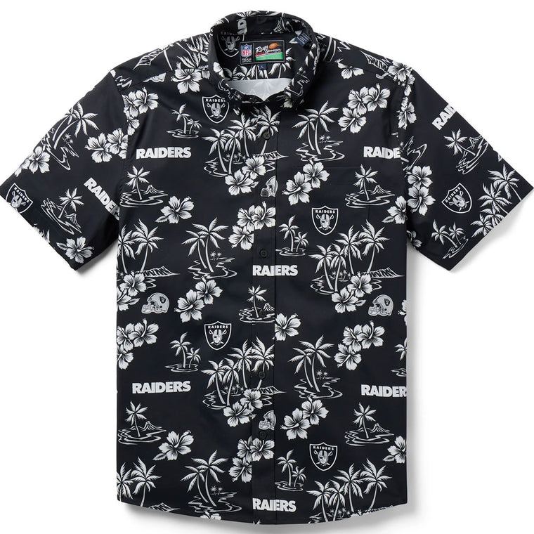 RAIDERS BUTTON UP S/S