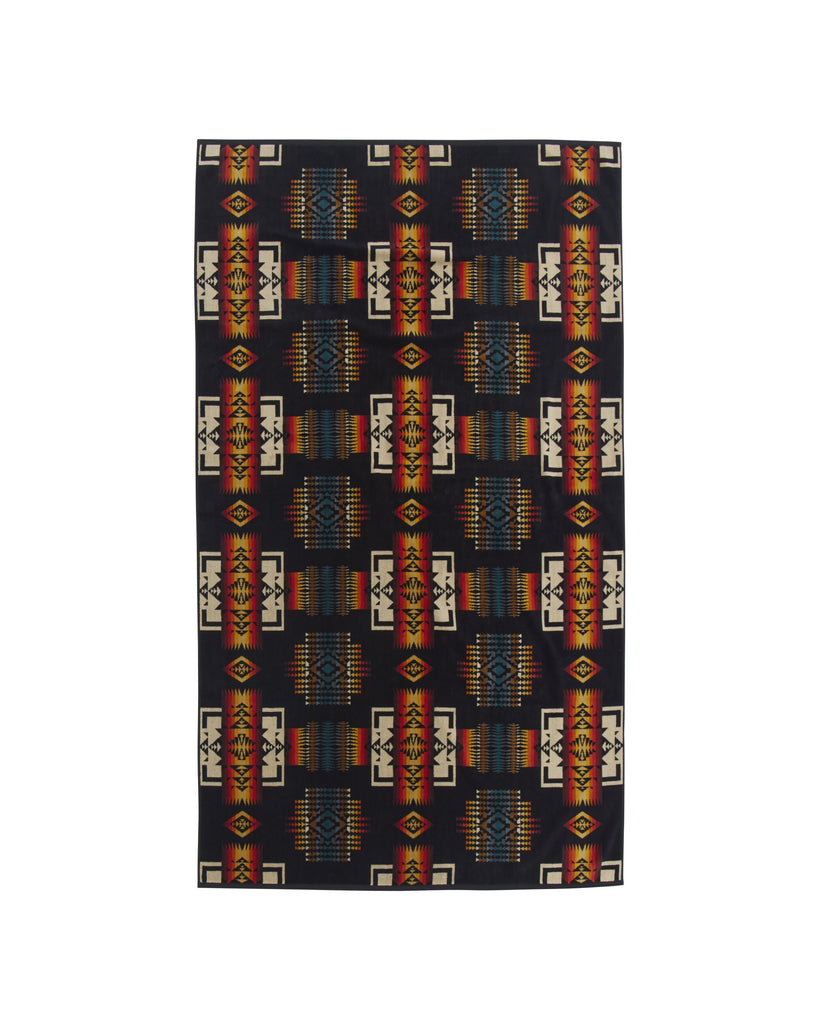 OVERSIZED JACQUARD SPA TOWEL