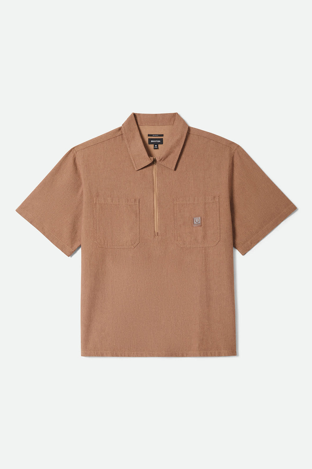 BRAKEMEN HALF ZIP S/S