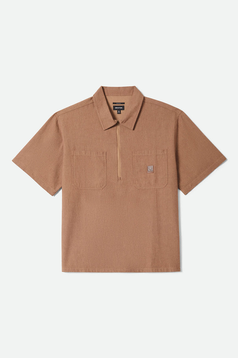 BRAKEMEN HALF ZIP S/S