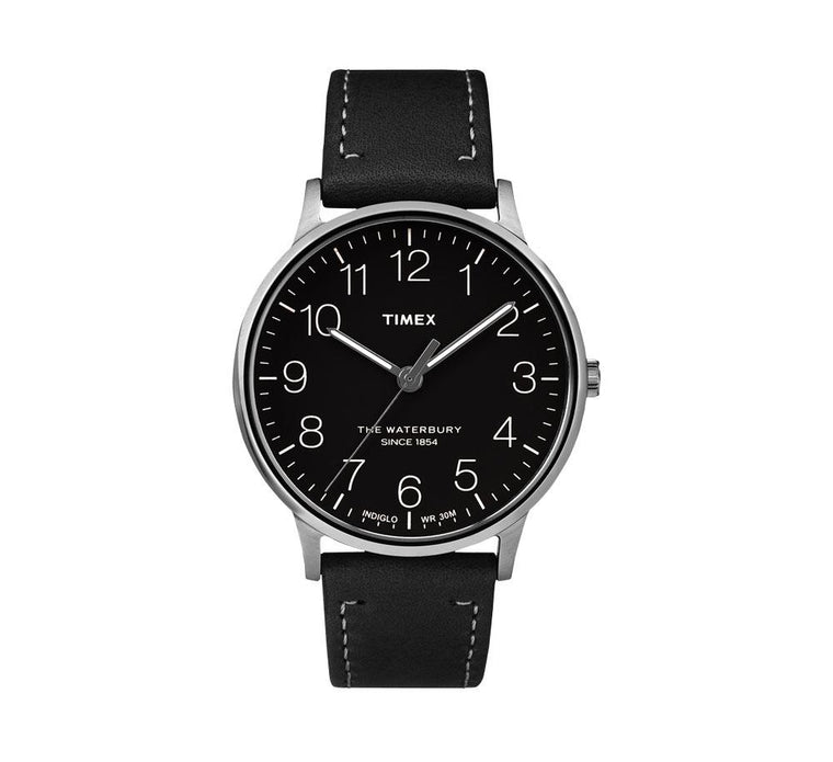 WATERBURY CLASSIC 40MM LEATHER WATCH
