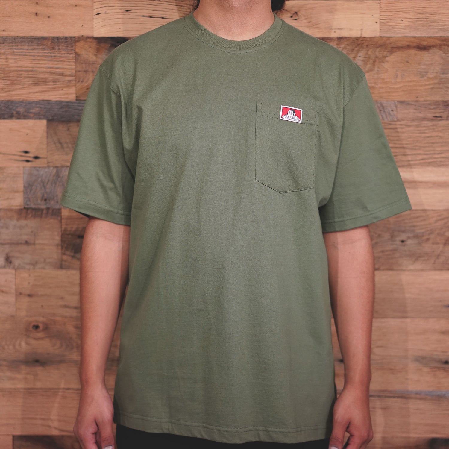 CLASSIC LABEL HEAVY DUTY SHORT SLEEVE POCKET TEE