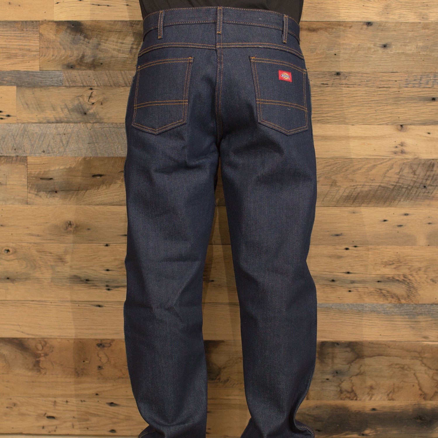 REGULAR STRAIGHT FIT 5-POCKET DENIM JEANS