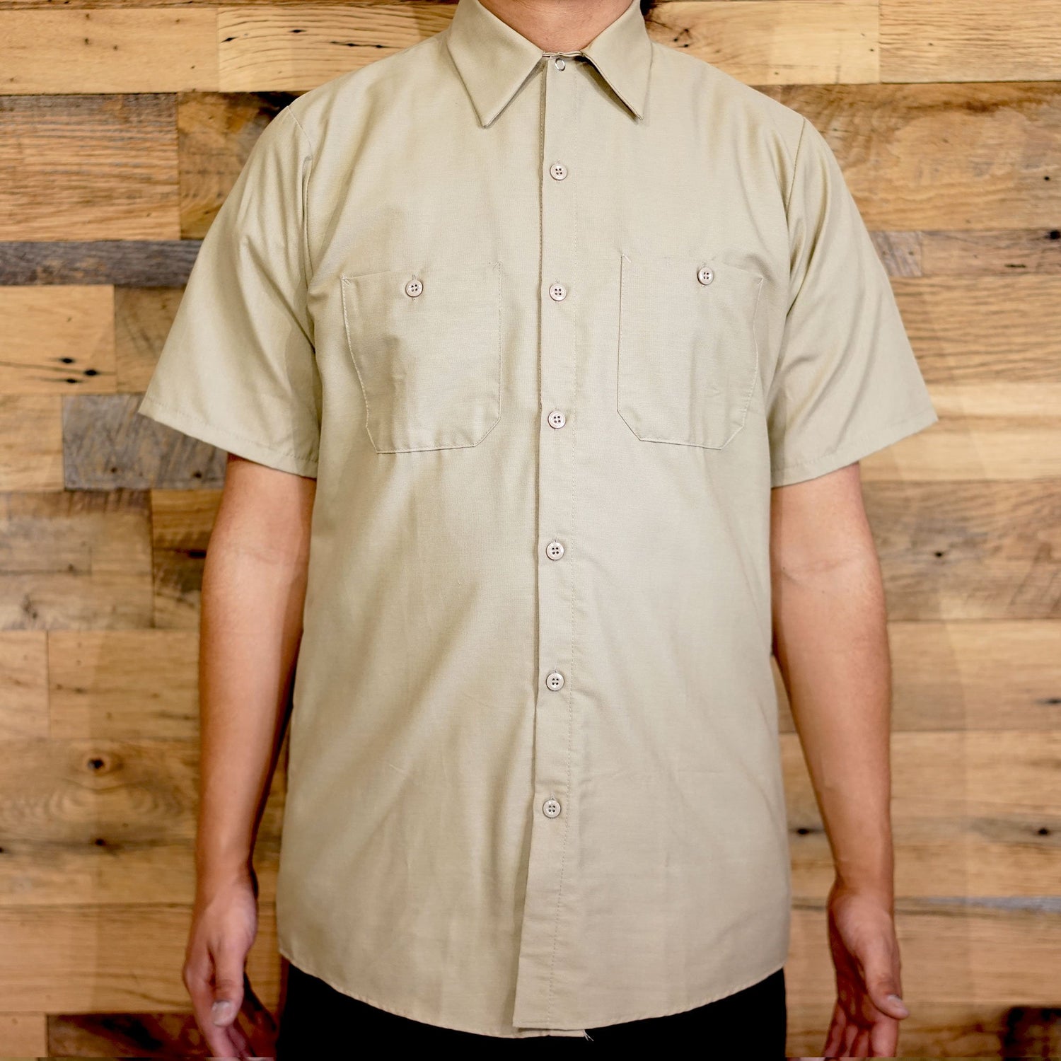 INDUSTRIAL S/S SOLID WORK SHIRT