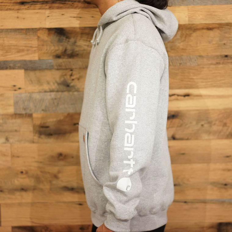 M MW SIGNATURE SLEEVE LOGO HOODED SWEATSHIRT