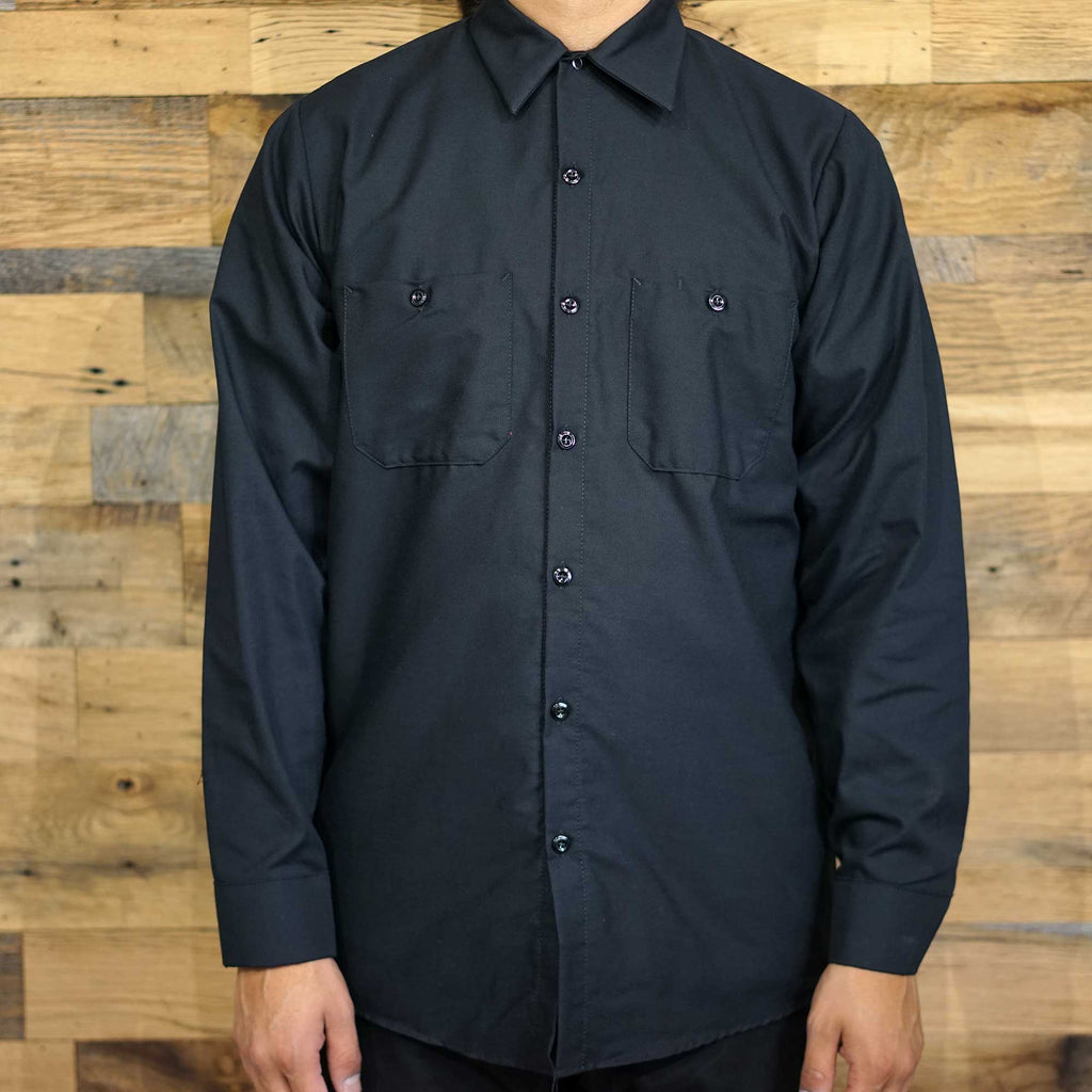 INDUSTRIAL L/S SOLID WORK SHIRT